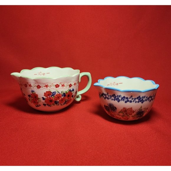 Pioneer Woman Nesting Measuring Bowls Set 2017 - Picture 7 of 10